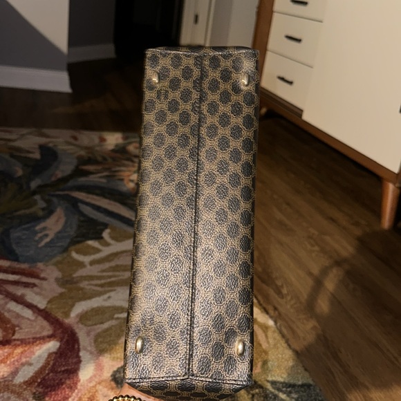 Authentic Celine Macadam Pattern 2way Shoulder Bag - Picture 10 of 14